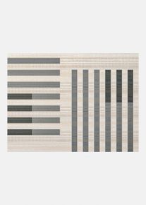 Zerbino lavabile con motivo grafico, Grigio, Taglia 38x59 cm, bonprix