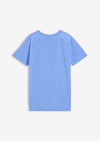 T-shirt con stampa stile skater, Blu, Taglia 176/182, bonprix