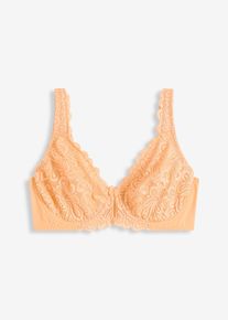 Reggiseno con ferretto e spalline imbottite, Arancione, Taglia 100C, bonprix