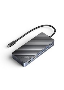 ORICO OM28PR-G2 USB-C Docking Station with M.2 Drive Slot + 1 x USB-A 3.2 + 1x USB-C 3.2 + 2x USB-A 2.0 + 1x HDMI + 1x Ethernet - Black