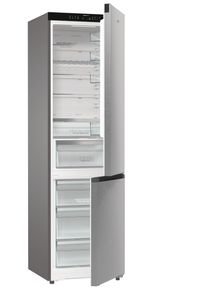 Gorenje K&uuml;hl-/Gefrierkombination "NRB620C6X4WFE", Energieeffizienz: C, silber (inox), SmartHome-f&auml;hig, K&uuml;hlschr&auml;nke, Wifi - ConnectLife, K&uuml;hl-/Gefrierkombination