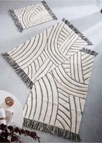 Tappeto da bagno con motivo grafico, Beige, Taglia 45x50 cm, bonprix