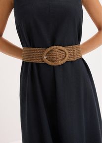 Cintura a vita alta, Marrone, Taglia 100, bonprix