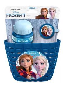 Die Eisk&ouml;nigin Frozen Bikeset with Bell Basket and Drinking bottle