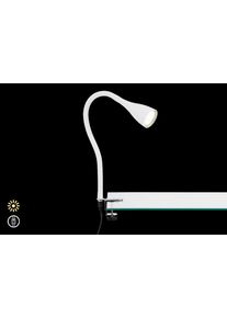 Briloner Leuchten LED Klemmleuchte "Elasti", wei&szlig; (wei&szlig;, neutral), Leuchten, LED Klemmleuchte