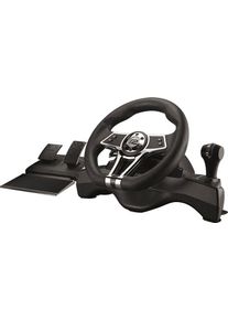 READY2GAMING Gaming-Controller "Hurricane Pro Lenkrad", schwarz, Spielecontroller, Gaming-Controller