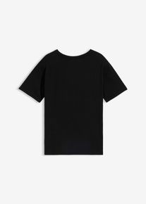 T-shirt in puro cotone con Mickey Mouse, Nero, Taglia 146, bonprix