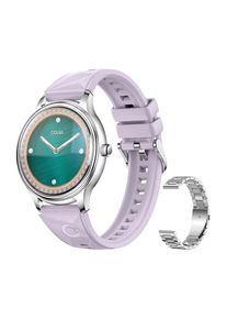Colmi L28 Smart Watch - Purple Silver