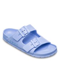 Sandale Roxy "Kattie", Damen, Gr. 11(42), blau (blau misty), Obermaterial:Obermaterial: 100% synthetisches EVA, Futter: 100% Textil, Laufsohle: 100% EVA;, Schuhe Sandale