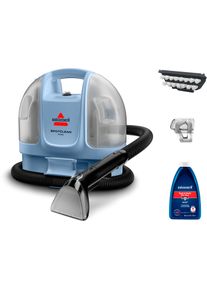 Bissell Wasch-Sauger "SpotClean Mini Select, leicht & klein, starke Saugleistung, Dual-Tank", blau (hellblau), B:25cm H:30,8cm T:34cm, Mehrzwecksauger, 12.5kPa, reinigt Flecken auf Teppich, Polster, Autositz, Wasch-Sauger