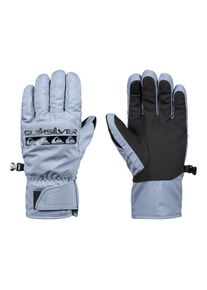 Snowboardhandschuhe Quiksilver "Cross", Herren, Gr. L, flint stone, Obermaterial: 62% Polyurethan, 38% Microfaser;, Handschuhe Snowboardhandschuhe