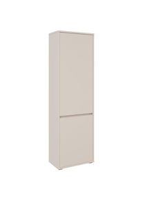 Xora Garderobenschrank, Kaschmir, Holzwerkstoff, 2 F&auml;cher, 60x195x33.8 cm, Garderobe, Garderoben-Sets & Garderoben-Serien, Garderoben-Serien