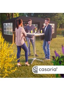 Casaria Statafel Zilver RVS/Aluminium &Oslash;60cm