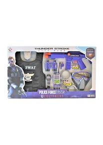 GA Toys Police toy SWAT 9 parts