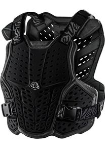 Troy Lee Designs RockFight, gilet protecteur pour jeunes , couleur: Noir , taille: Taille unique