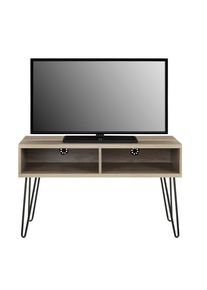 Mid.you , Eichefarben , Holzwerkstoff, Metall , Holzoptik , 107x63x50 cm , Wohnzimmer, TV-M&ouml;bel, TV- & Lowboards