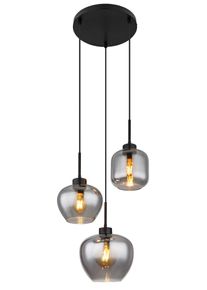 Globo H&auml;ngeleuchte Matt Schwarz max. 40 Watt