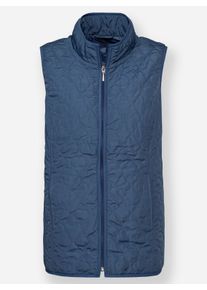 Dames Licht gewatteerde bodywarmer in jeansblauw ,maat 38, WITT, 100% Polyester. Wattering: 100% Polyester