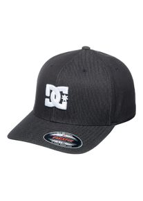 Flex Cap DC Shoes "Capstar", Herren, Gr. S, schwarz, Baumwolle, Caps Flex Cap
