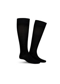 Kniestr&uuml;mpfe Kunert "CLARK", Herren, Gr. 47-50, schwarz, Baumwollmischung, normal, Socken Kniestr&uuml;mpfe, druckfreier Komfortbund, Cotton-Mix
