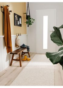 benuta Nest Washable Rug Enzo Cream 80x240 cm - Machine Washable Rug