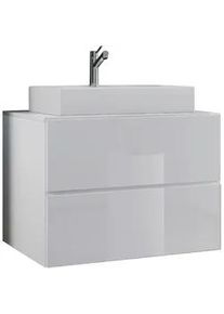 Vcm Waschtischkombi Lendas ca. 80 cm Wei&szlig;