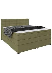 Boxspringbett Fano Gr&uuml;n ca. 160x200cm