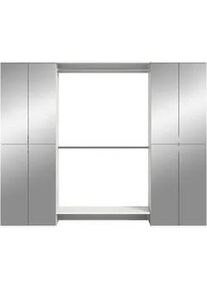 Garderobe Projekt X 3-tlg. Wei&szlig;