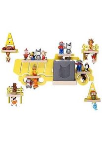 Kinderregal-Set Boarti 5-tlg. Gelb