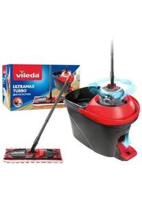 Bodenreinigungsset Vileda- Ultramax Schwarz/Rot, 2-teilig