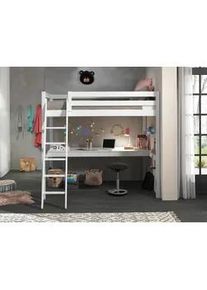 Vipack Hochbett Pino Wei&szlig;
