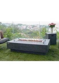 Feuerstelle Hampton Dunkelgrau