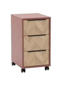 Rollcontainer Piazza Rosa/Eichefarben