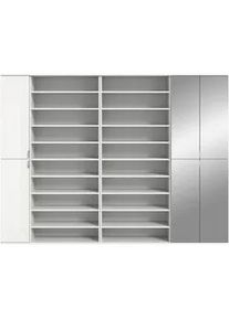 Garderobe Projekt X 4-tlg. Wei&szlig;