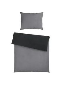 Wendebettw&auml;sche Cashmere Wende Anthrazit ca.140x200cm