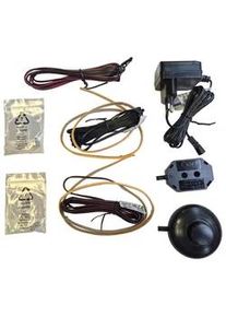 Einlegebeleuchtungsset Velasca Schwarz/Wei&szlig; inkl. Trafo