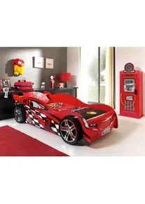 Vipack Autobett Rennauto Rot