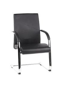 Besucherstuhl Barolo Schwarz ca. 60x101x49cm