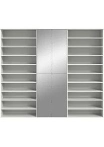 Garderobe Projekt X 3-tlg. Wei&szlig;