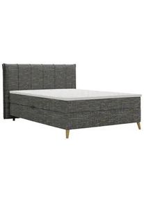 Boxbett Veloria Anthrazit ca. 140x200cm