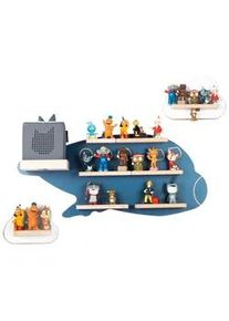 Kinderregal-Set Boarti 3-tlg. Blau