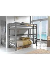 Vipack Etagenbett Pino Grau