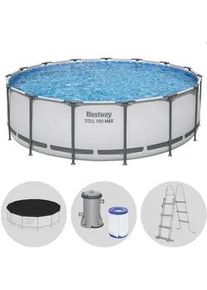 Bestway Steel Pro Max 56438DE - &Oslash;457x122 cm - Rundpool