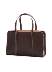 PB 0110 Shopper Rindleder Braun