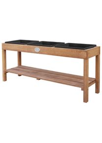 Ambia Garden , Braun, Schwarz , Holz, Kunststoff , Hemlocktanne , 124x50x27 cm , EN 71, CE, FSC 100% , Spielwaren, Outdoorspielzeug, Sand- & Wasserspielzeug