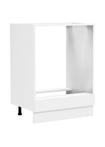 Mid.you , Wei&szlig; , Kunststoff, Holzwerkstoff , 60x82x46 cm , Zusatzausstattung erh&auml;ltlich , K&uuml;che, K&uuml;chenbl&ouml;cke, K&uuml;chenschr&auml;nke, K&uuml;chenumbauschr&auml;nke