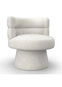 Stuhl Julina Creme Chenille Gepolstert