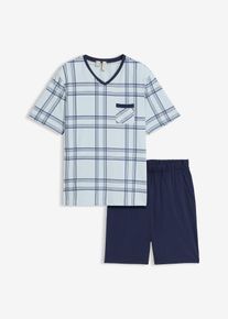 Shorty aus reiner Baumwolle, blau, Gr&ouml;&szlig;e 44/46 (S), mit Baumwolle, bonprix