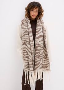 Schal, beige, Gr&ouml;&szlig;e Onesize, bonprix