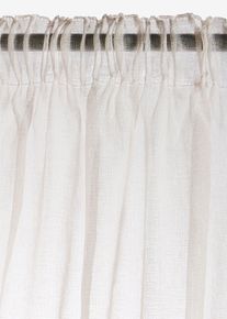 Gardine mit feiner Struktur (1er Pack), beige, Gr&ouml;&szlig;e 145x135 cm, bonprix